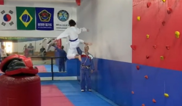 Pedro no país do Taekwondo 