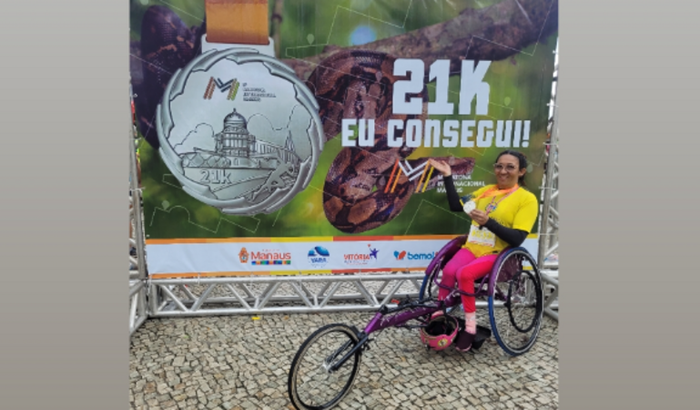 MARATONA DO RIO 2024 AJUDE MEU SONHO (@leide.cadeirantecorredora)