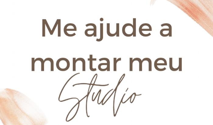 Me ajude a montar meu Studio