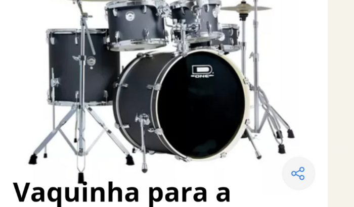 Compra de uma bateria nova.