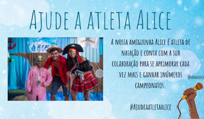 Ajude a Atleta Alice