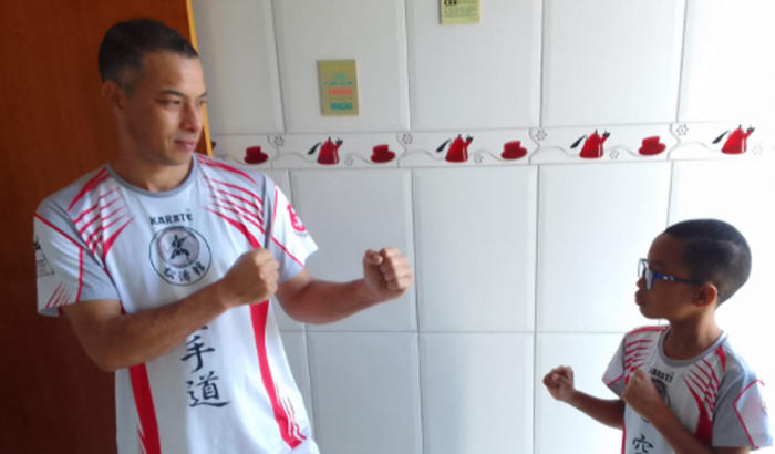 VII Campeonato Brasileiro de Karatê.