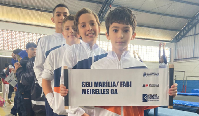  Ginástica artística masc. de Marília, rumo ao TORNEIO NACIONAL!