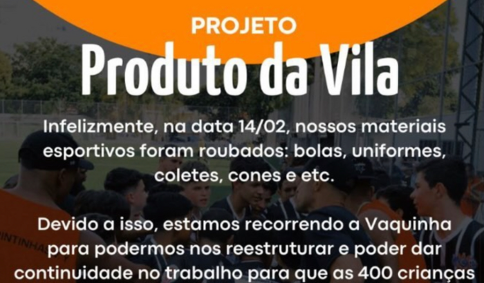 Arrecadação Produto da Villa