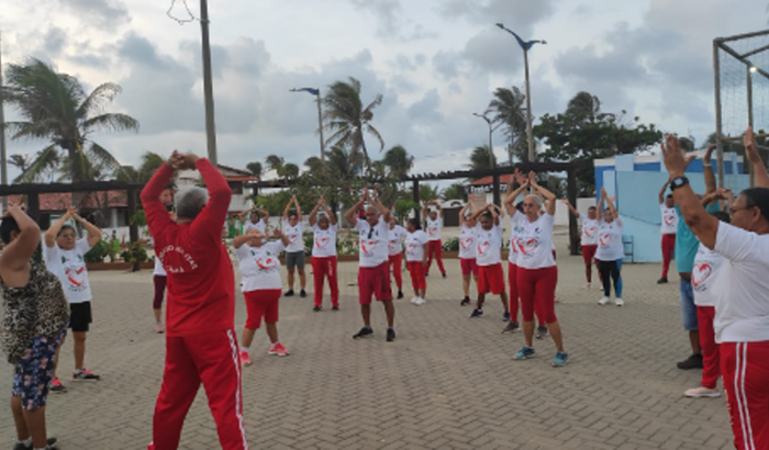 Caixa de som para atividade física