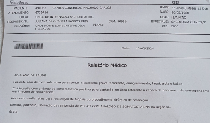 Ajuda PET/CT com DOTATATO-GÁLIO-68 TUMOR NEUROENDOCRINO