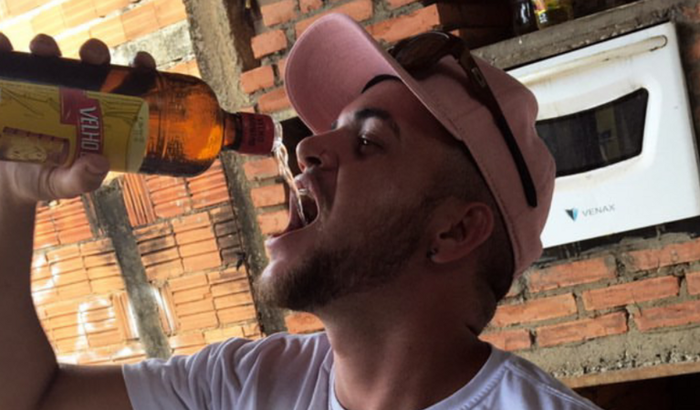 Pra eu encher a cara de cerveja