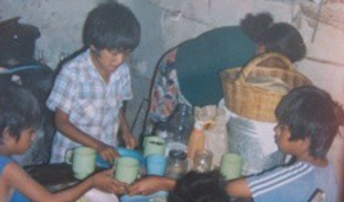 Compra de alimentos para família carente