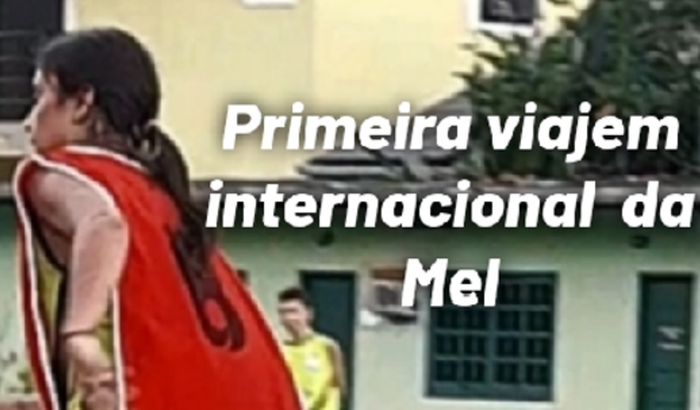 Primeira viajem da Melzinha