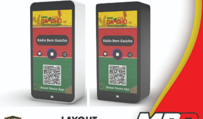 Balão Inflavel da Rádio Bem Gaúcho para Eventos 