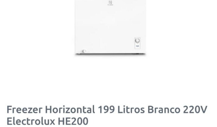 Ajuda para comprar um freezer