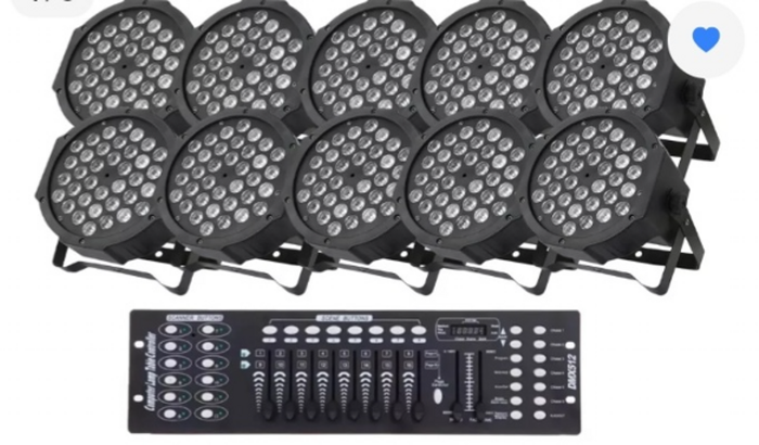 Ajuda para compra de Equipamentos de iluminação para festas 