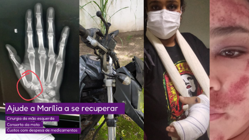 Ajude Marília Cumaru a se recuperar