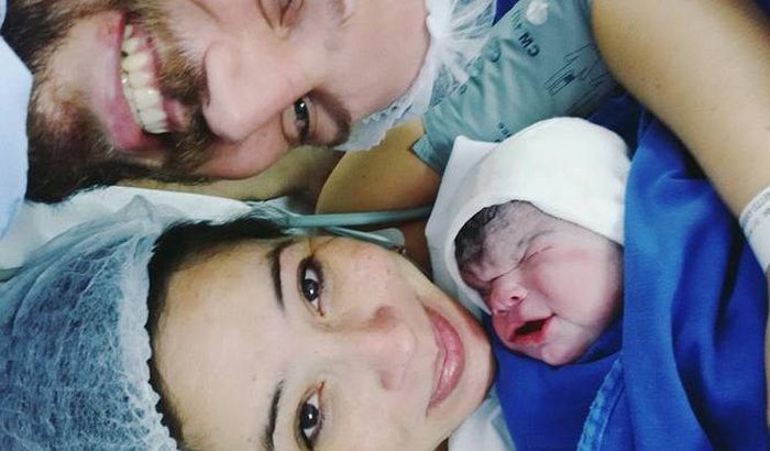 Cirurgia de crânio da pequena Antônia