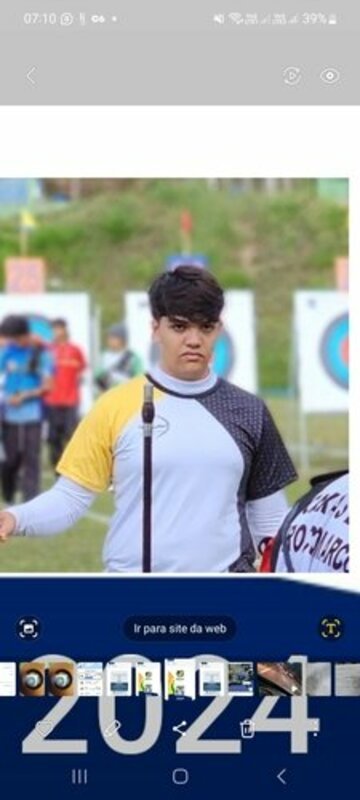 imagem da vaquinha Caio Arthur no 17° Campeonato Brasileiro de Tiro com Arco 