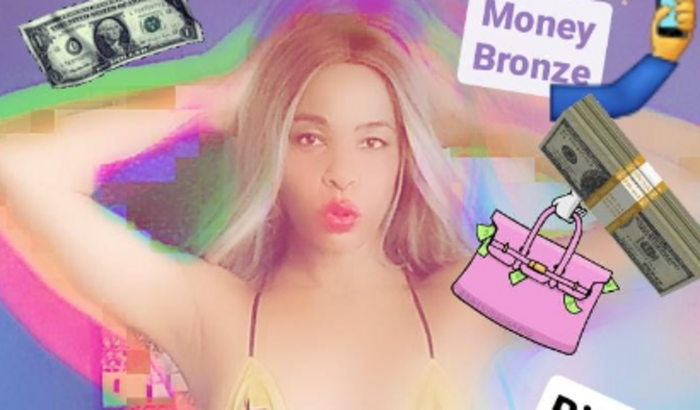 Ajude a Realizar Meu Sonho - Money Bronze de Biquínis Adesivos*