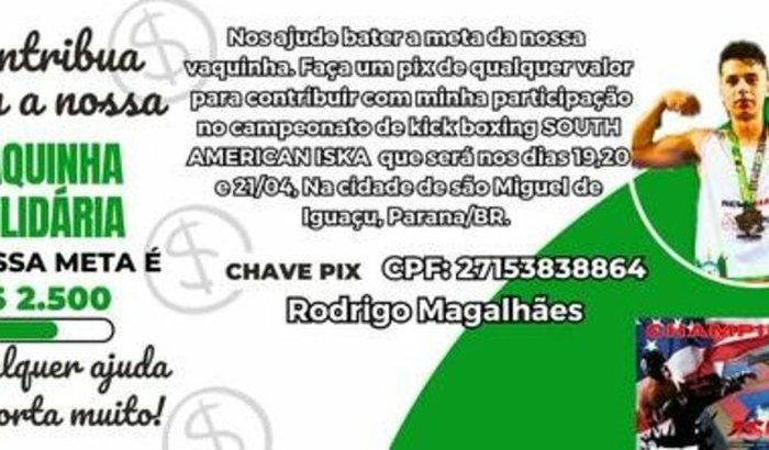 Kickboxing sul americano diguinho