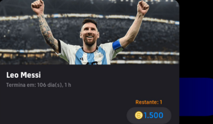 arrecadanndo 50 reais pra comprar o pacote do messi no efootball