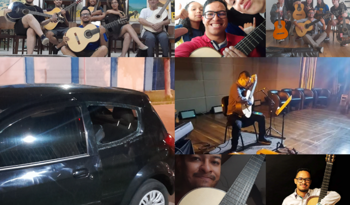 Um violão para Bruno Reis