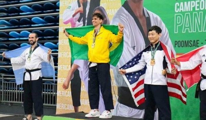 2x medalhista de ouro no Pan-Americano 2024 em busca de apoio para participar do Mundial em Hong Kong 
