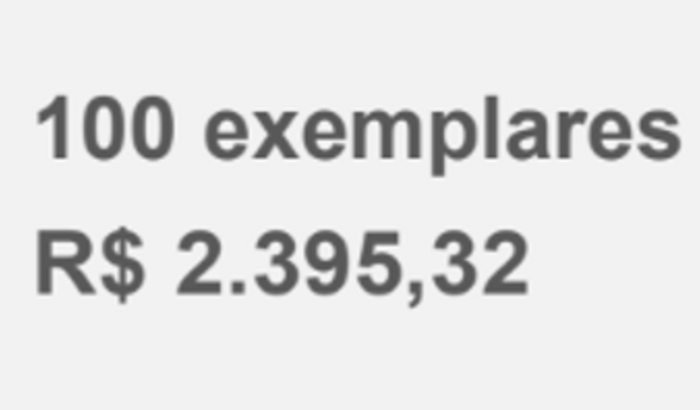 Orçamento para publicar meu primeiro livro sobre poesia