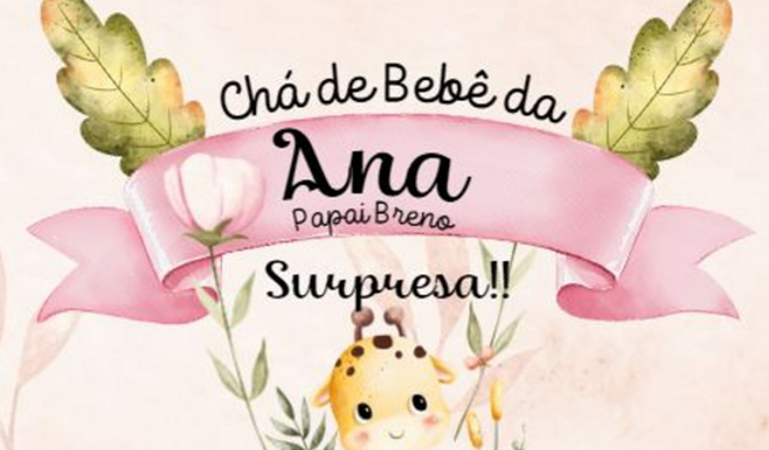 Chá de Bebê da Ana :) papai Breno