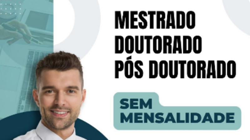 Mestrado, Doutorado e Pós-Doutorado totalmente online