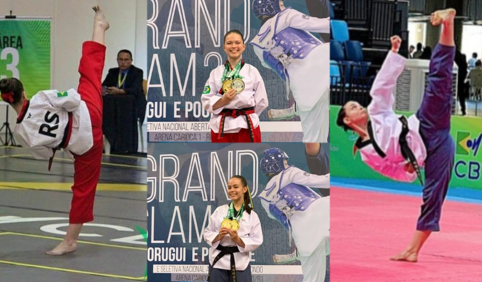 IRMÃS NO MUNDIAL DE TAEKWONDO 