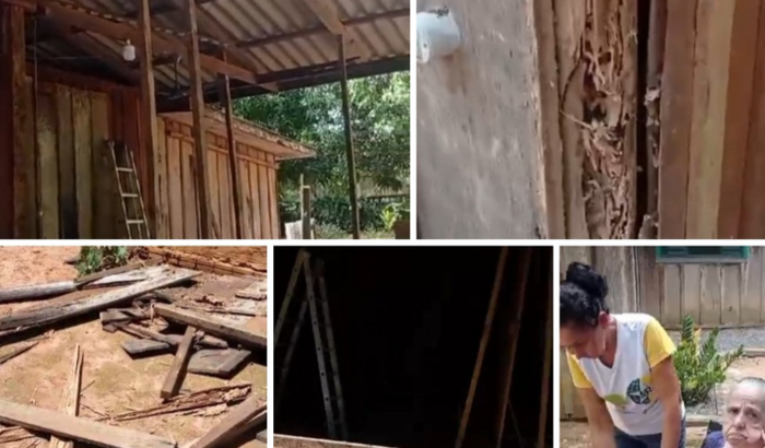 Idosa de 88 anos com enfermidades, perde sua casa . Ajude