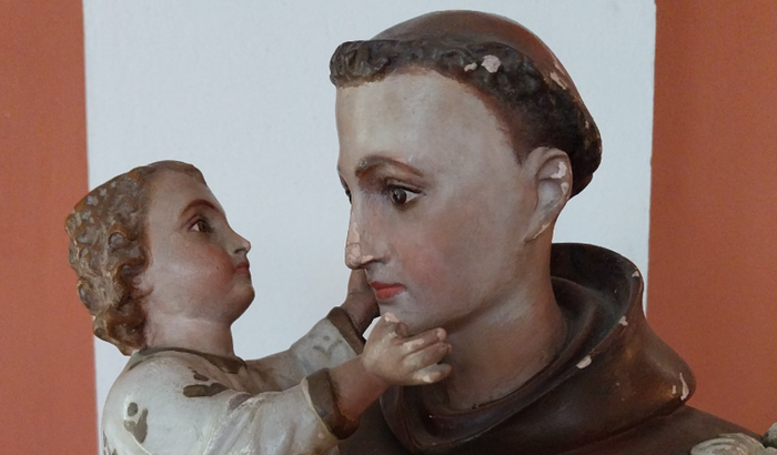 Restauração da Imagem de Santo Antônio do HBP em Campinas/SP