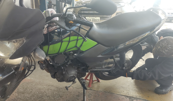 Preciso de uma moto para trabalhar 