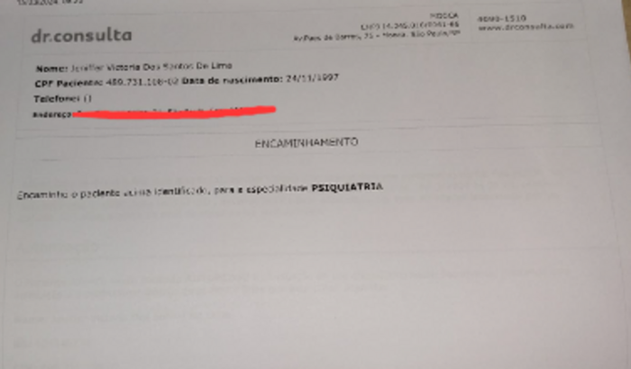 Ajuda para pagar tratamento psiquiatrico