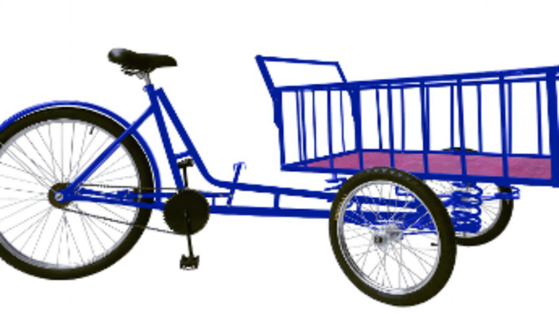 Triciclo para trabalho ajude me