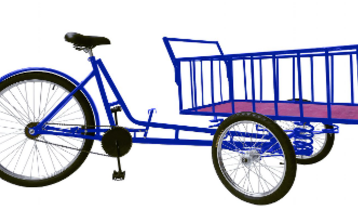 Triciclo para trabalho ajude me