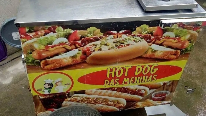 Comprar carrinho de cachorro-quente 