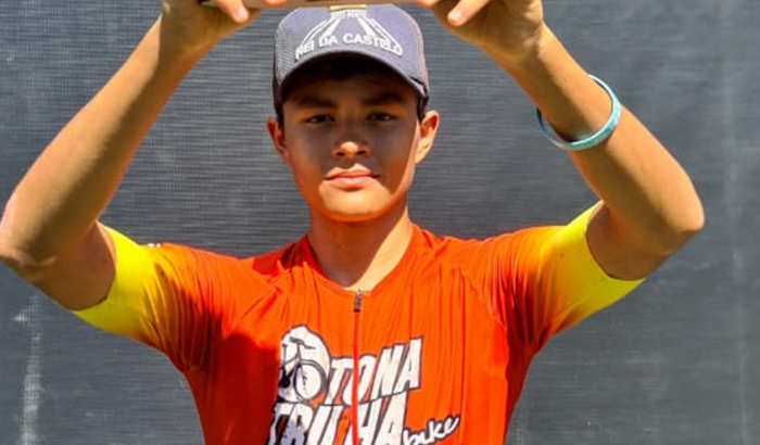 Ajuda ao atleta João Vitor, recuperação da bike.