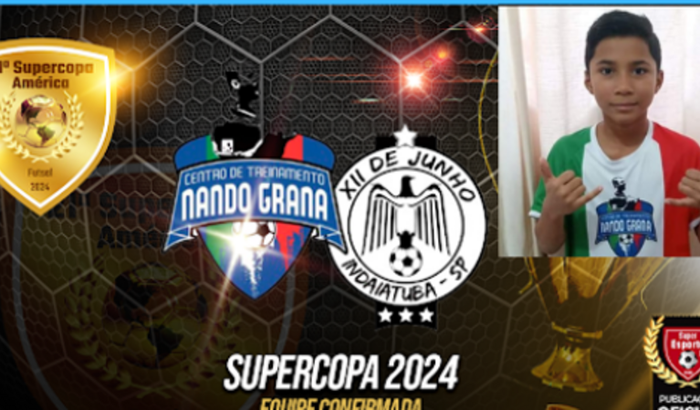 Vini na Supercopa da America de Futsal