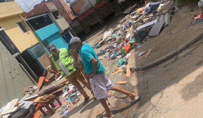 PERDI TUDO COM A ENCHENTE