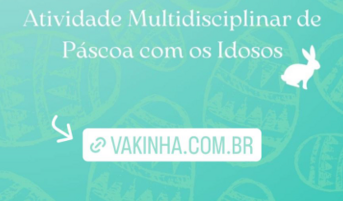 Atividade Multidisciplinar de  (Páscoa) com Idosos 