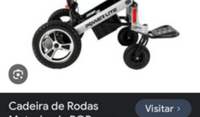 Ajuda para comprar uma cadeira de rodas motorizada 