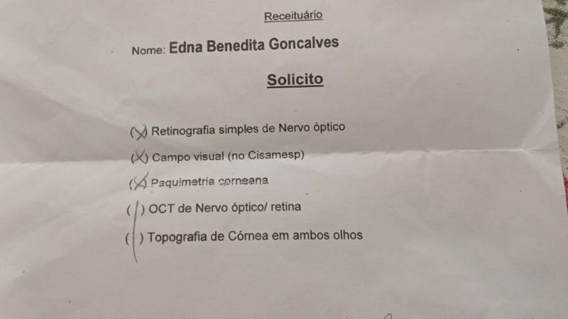 Ajuda com exame 