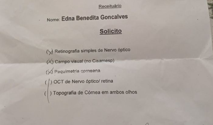 Ajuda com exame 