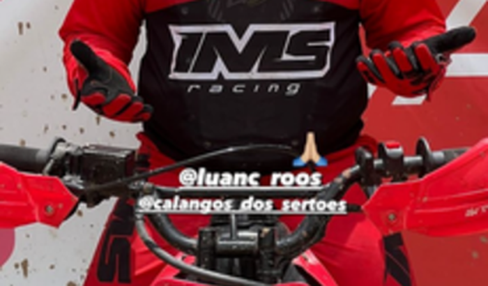 Vaquinha da moto de luan cross