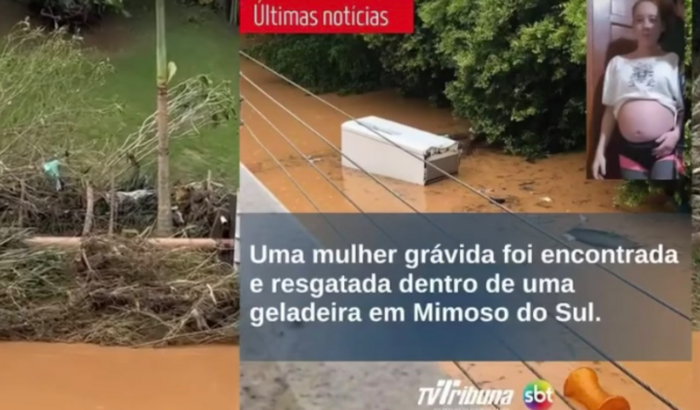 Gravida da geladeira - Perdemos Tudo