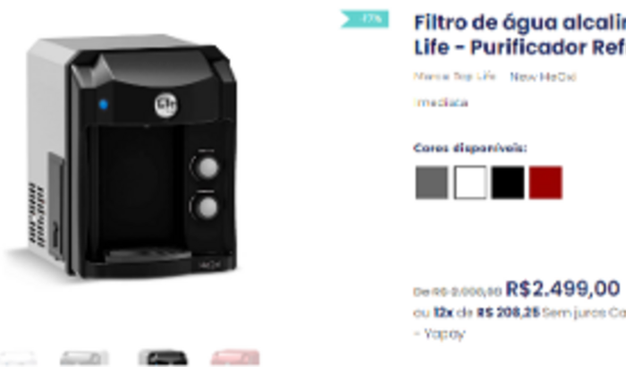 Filtro de água - Treino