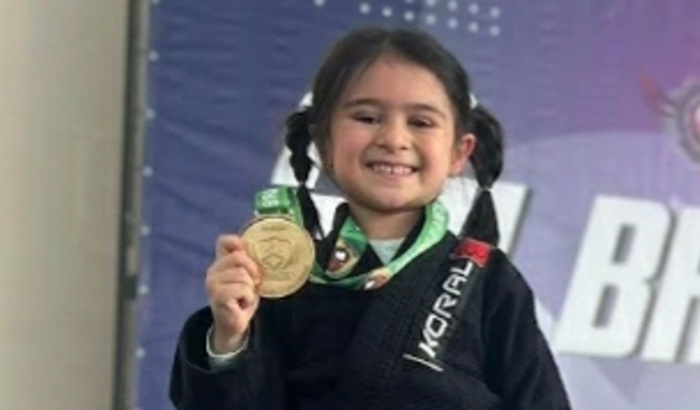 Atleta de Jiu Jitsu Ana Soffia