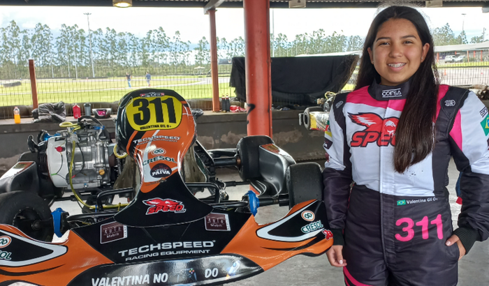 Apoie a Valentina no Campeonato Gaúcho de Kart