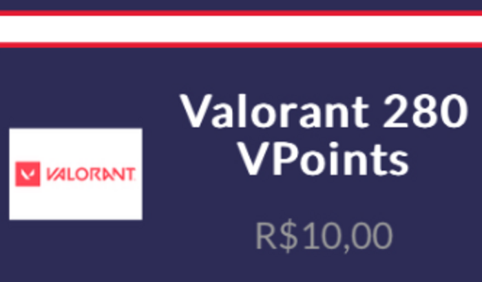 Falta pra skin no valorant