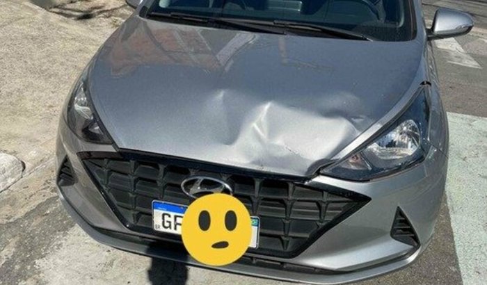Bateram no meu carro , trabalho com ele motorista fugiu  …