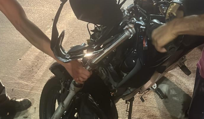 ACIDENTE DE MOTO